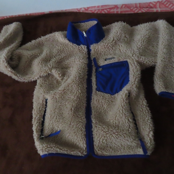 Vintage Y2K Patagonia Made USA Classic #23024 Deep Pile Fluffy Jacket  Men XS - Picture 1 of 7